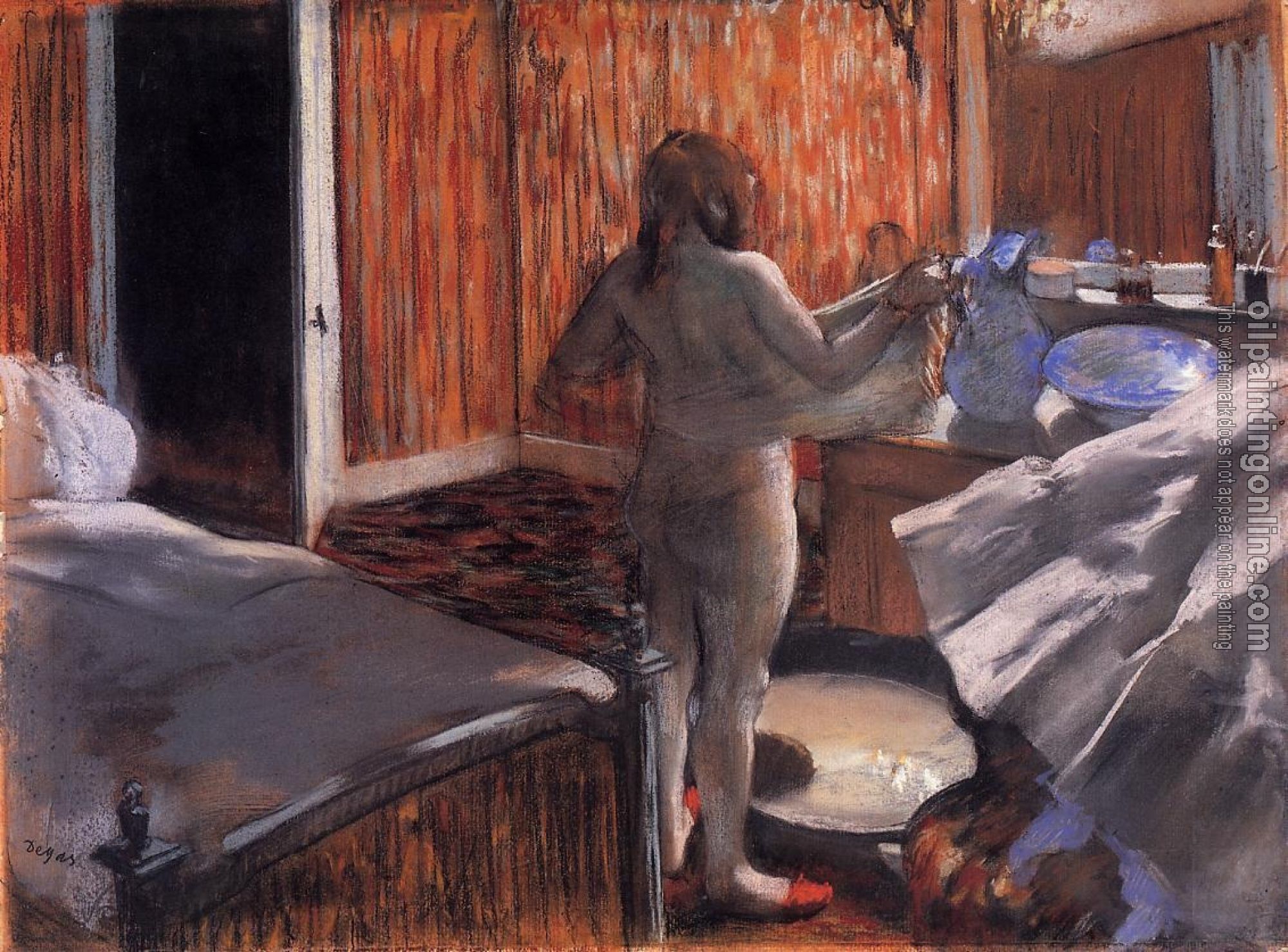 Degas, Edgar - Woman at Her Toilette